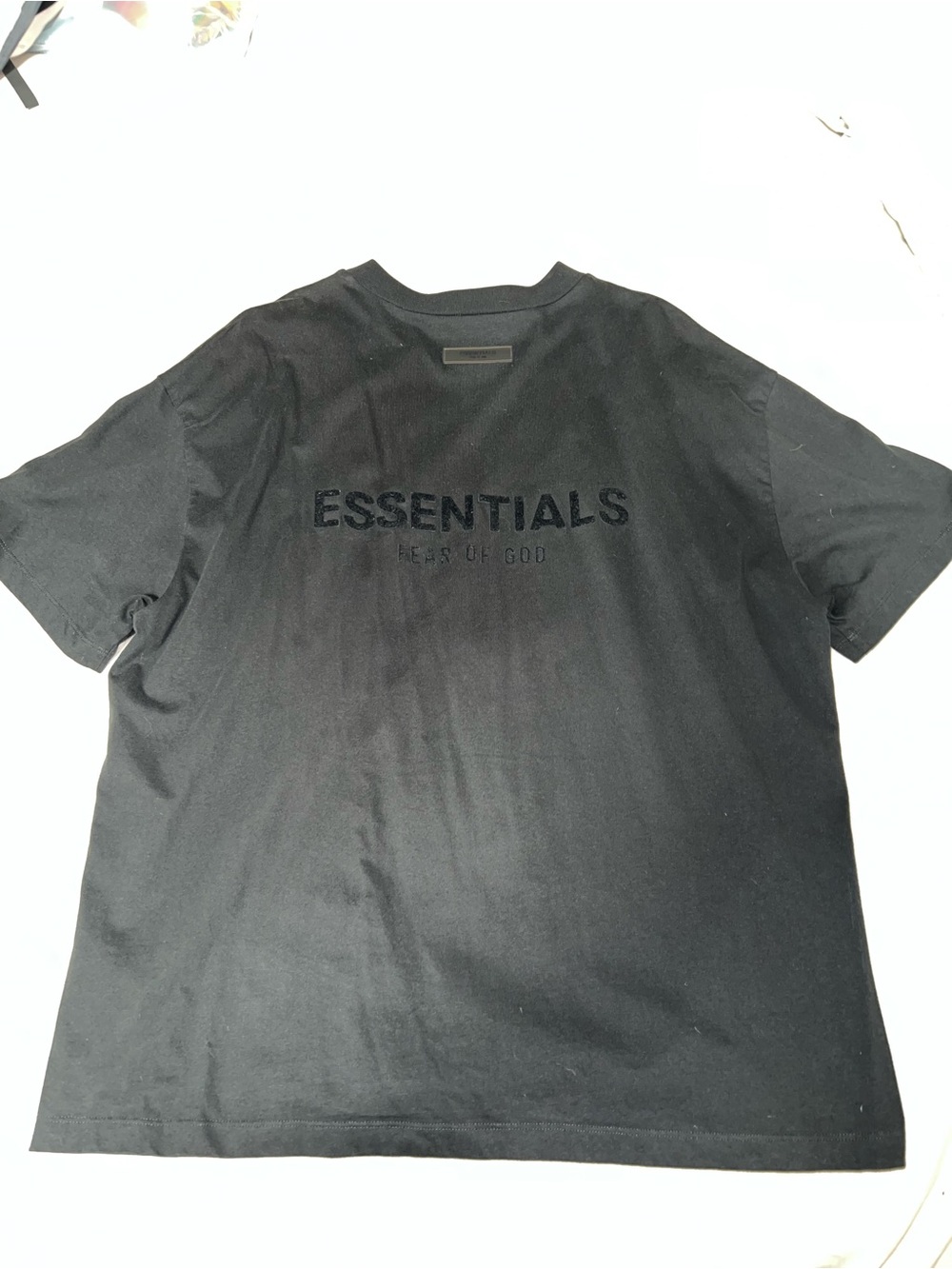 Fear of God Essentials SS21 Oversized T-Shirt Black Stretch Limo Large